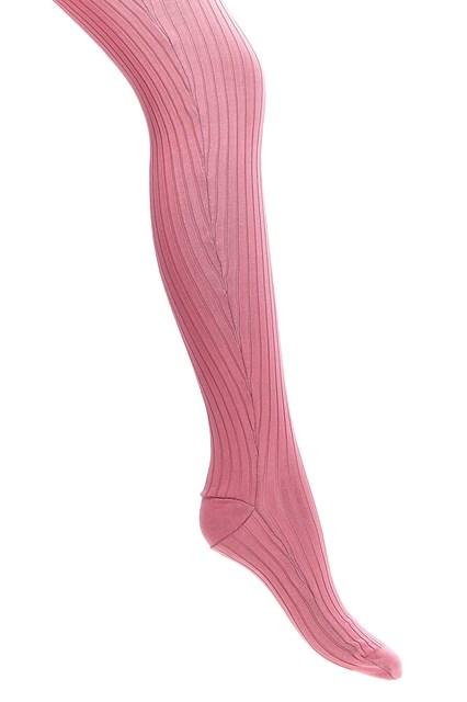 タイツ・ソックス PRADA Ribbed tights Pink Prada Ribbed Tights in Pink | Lyst