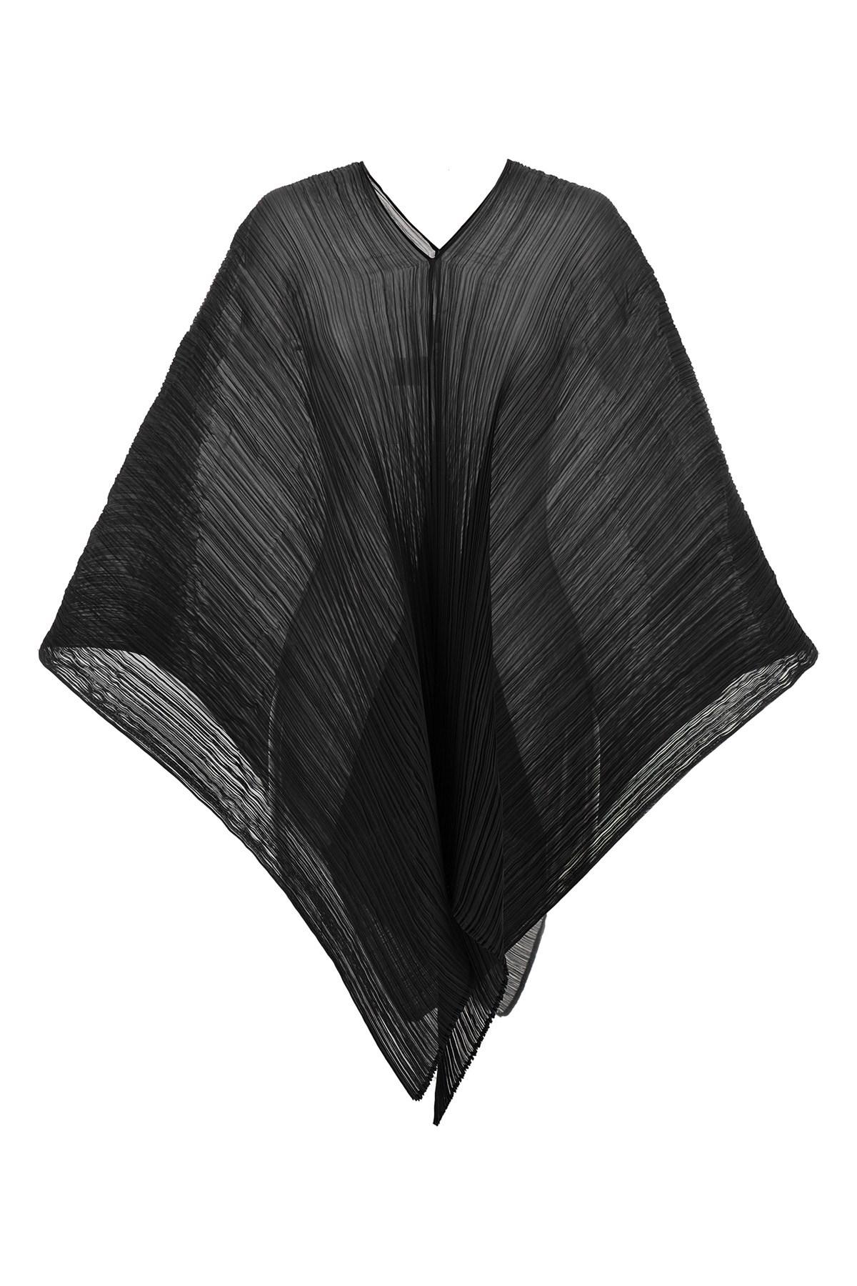 Pleats Please Issey Miyake Basic Madame-T Small Shawl in
