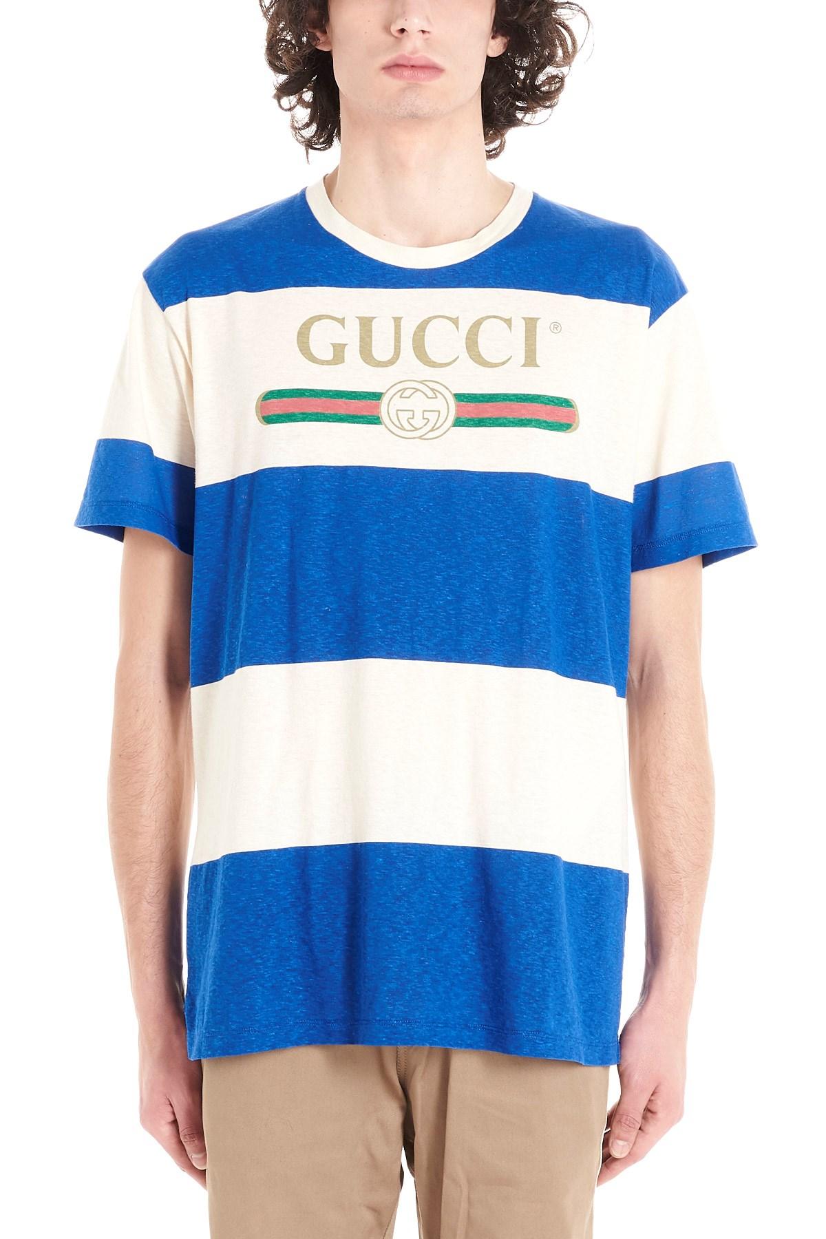 maglietta gucci blu