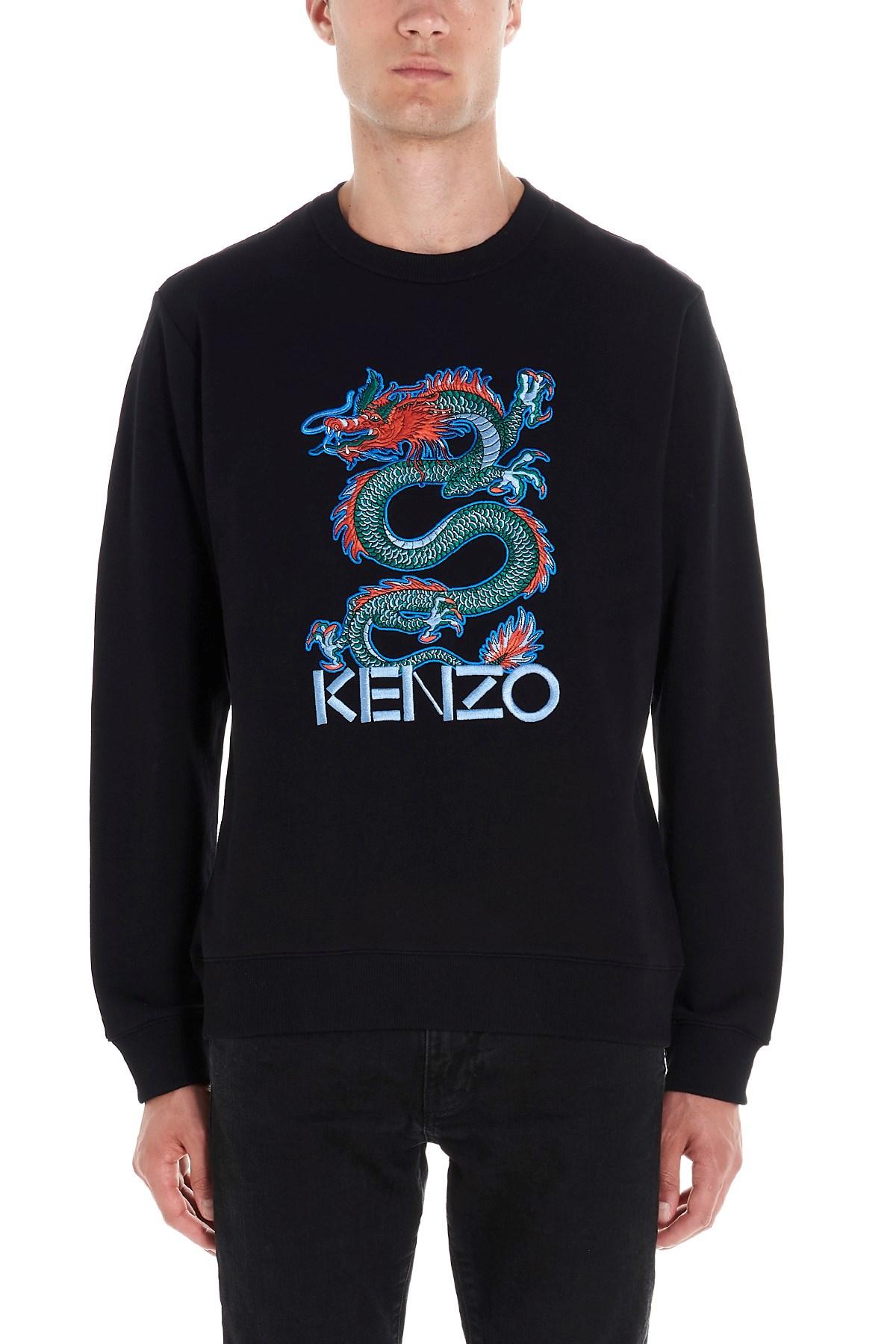 KENZO 'dragon' Sweatshirt in Black for 
