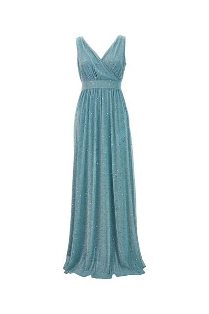 Liu Jo Sequin Jersey Dress in Blue | Lyst