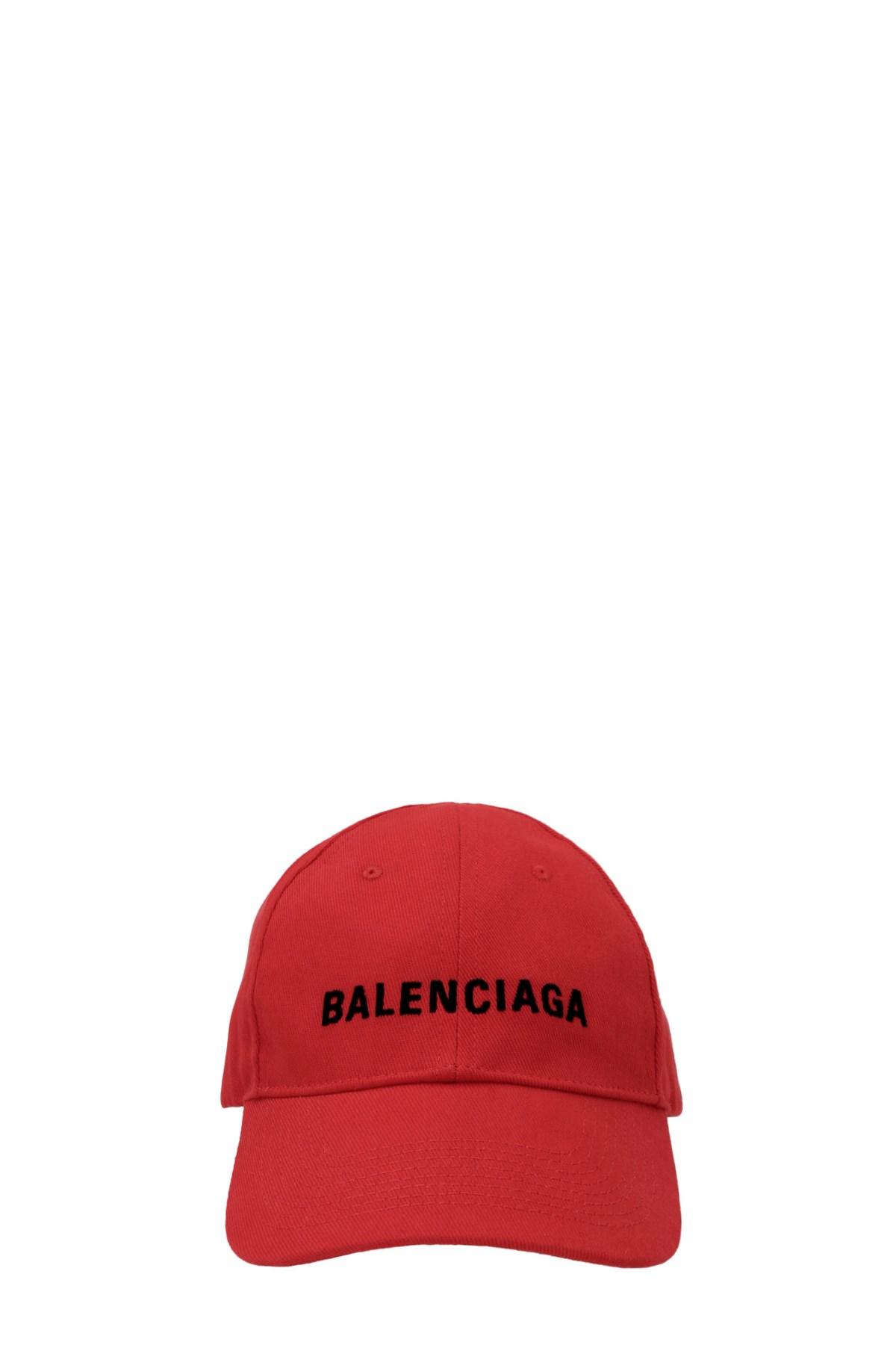 Red balenciaga cap Clearance