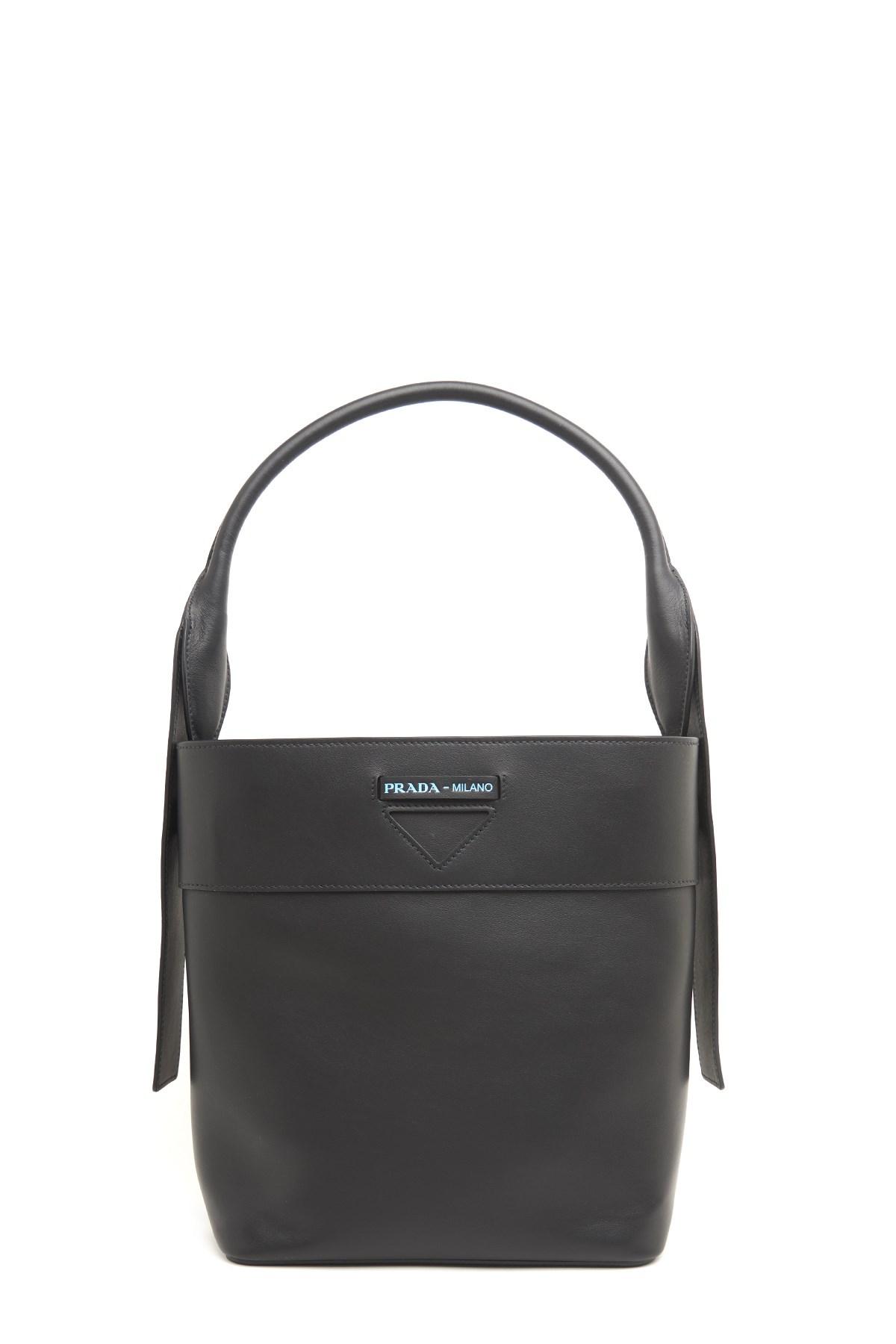Prada Leather 'overture' Bucket Bag in 