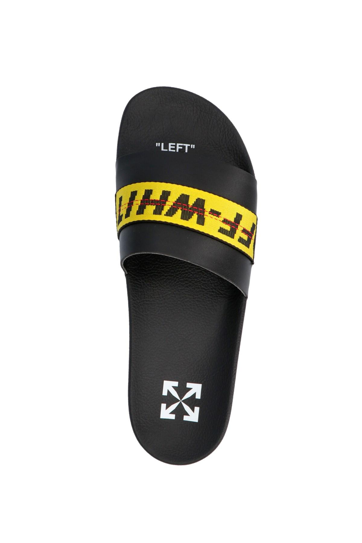 off white slides outfit