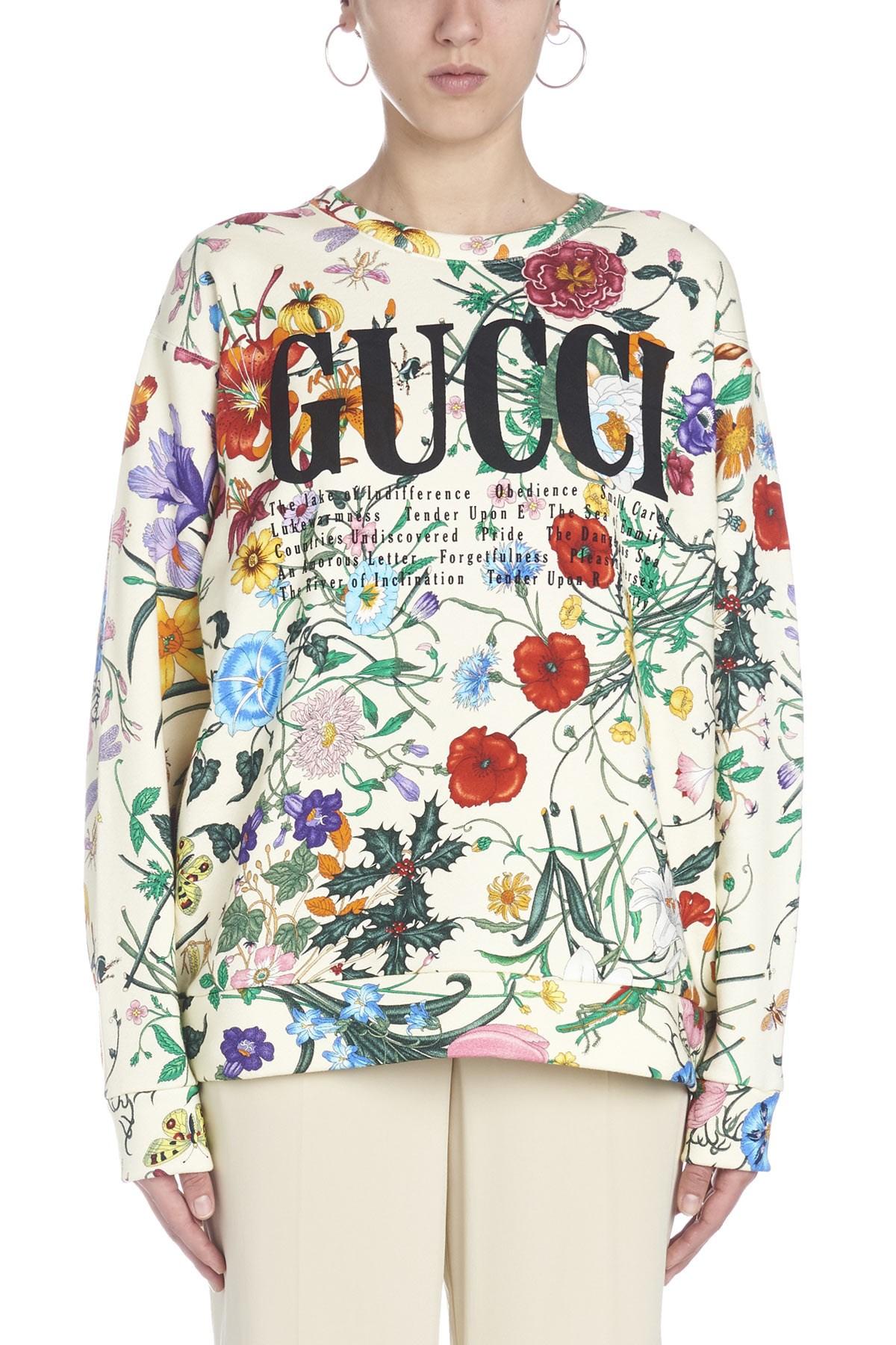 gucci flora sweatshirt