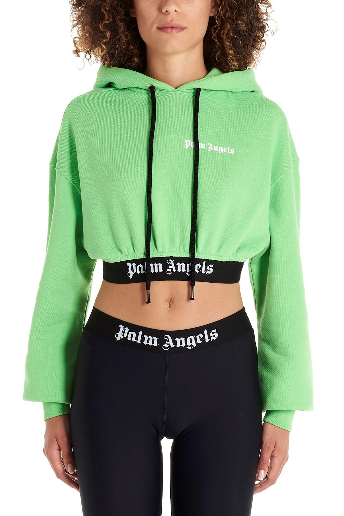 palm angels crop sweater