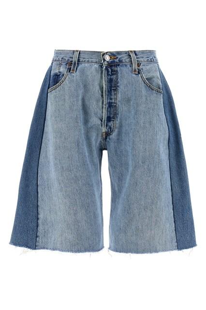 ショートパンツ B SIDES 'Vintage Lasso' bermuda shorts Light Blue B Sides 'vintage Lasso' Bermuda Shorts in Blue | Lyst