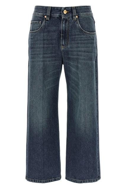Brunello Cucinelli Wide-leg jeans for Women | Online Sale up