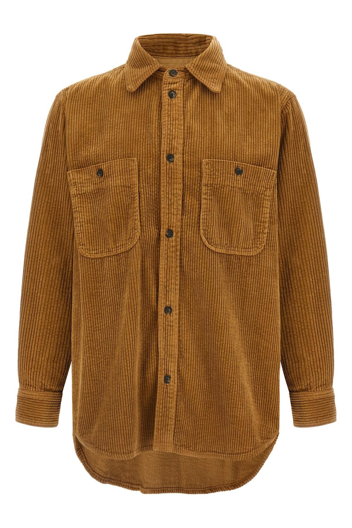 Isabel Marant 'nario' Overshirt in Brown for Men Lyst UK