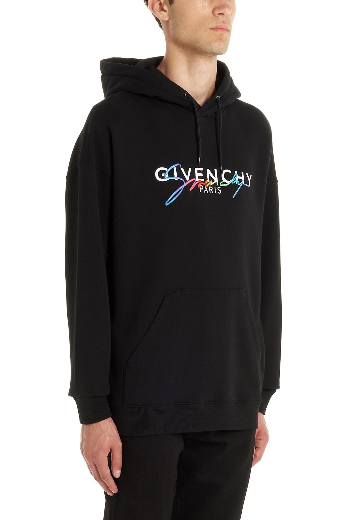 Givenchy Cotton 'rainbow' Hoodie in 