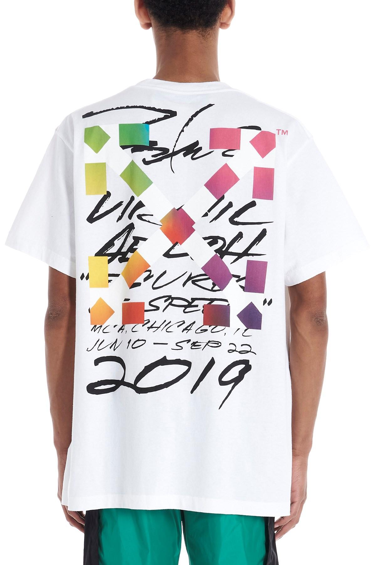 off white futura alien tee