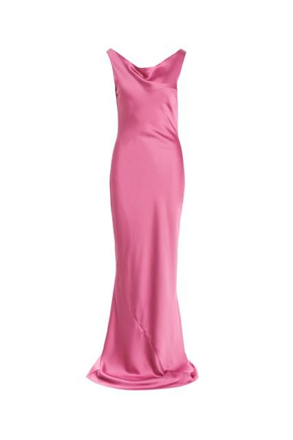 Norma Kamali 'maria' Dress in Pink | Lyst