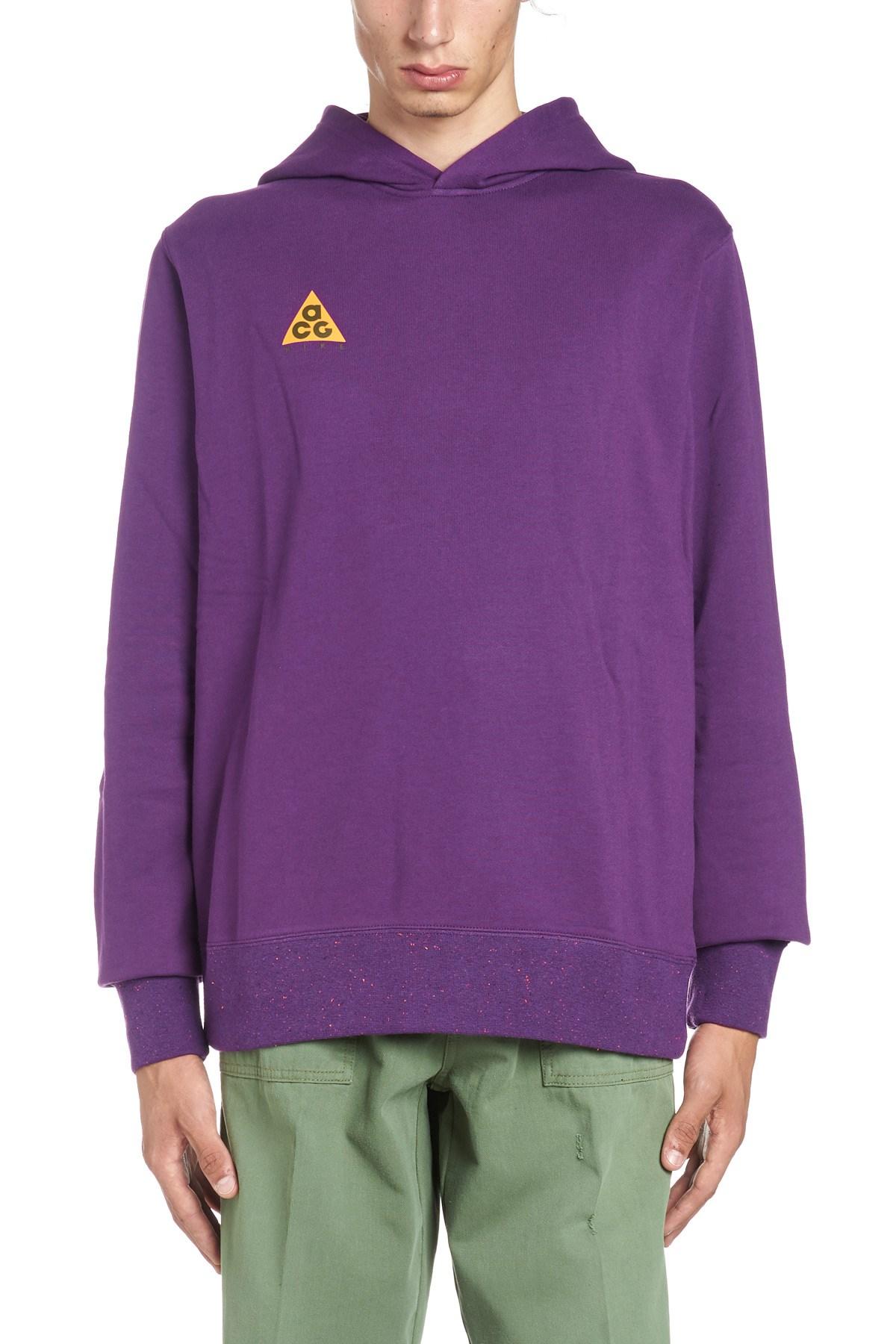 nike acg hoodie purple