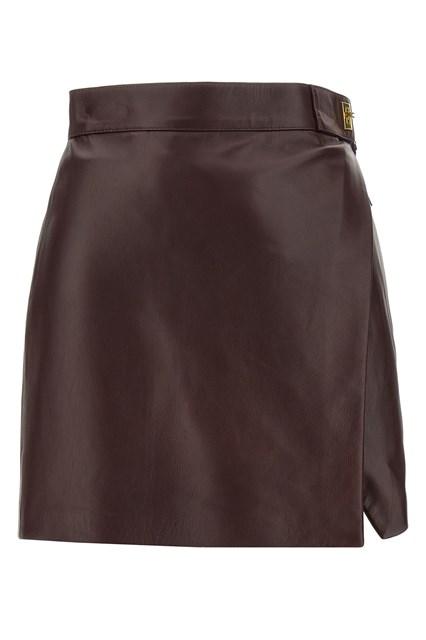 スカート ELISABETTA FRANCHI Woman Skirt Brown GK13B 644 Elisabetta Franchi Skirt - Brown - Women | GK13B52E2644