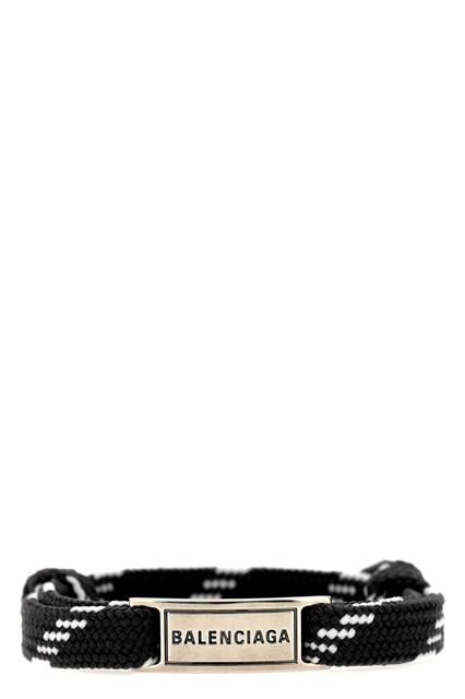 ブレスレット BALENCIAGA Cargo Bracelet - Balenciaga - l - Black Balenciaga 'cargo' bracelet featuring braided design | The