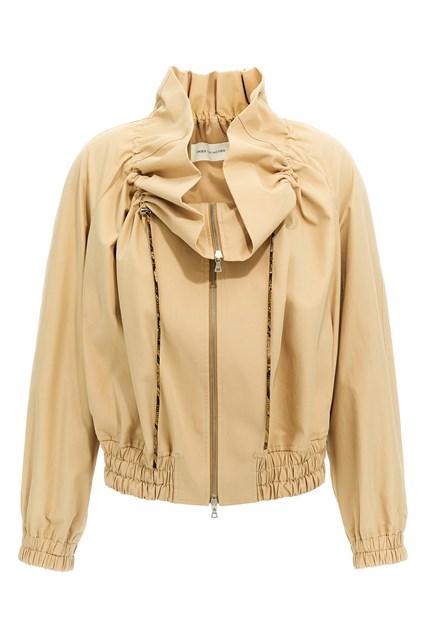 ジャケット DRIES VAN NOTEN Voly' jacket 105101449103 Dries Van Noten 'Voly' Jacket in Metallic | Lyst