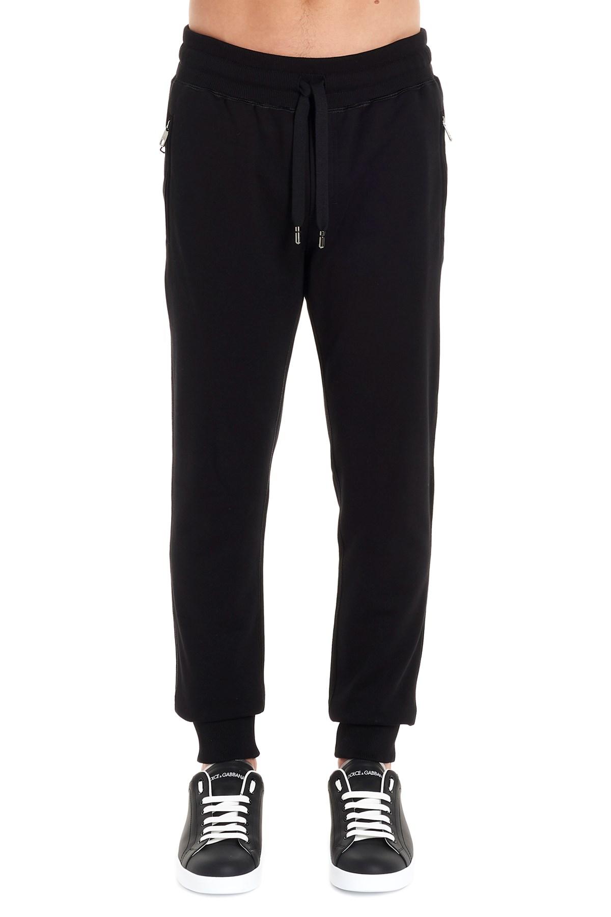 checkered side stripe trousers