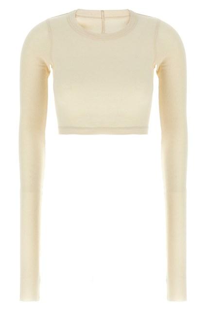 Tシャツ・カットソー RICK OWENS 'LS Crop T' T-shirt Rick Owens 'Ls Crop T' T-Shirt | ShopSimon