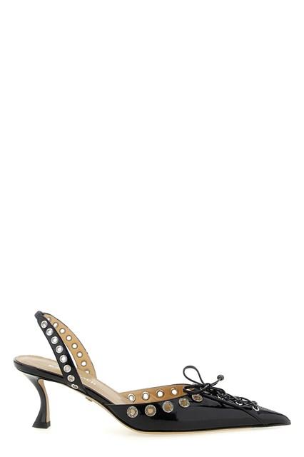 【関税&送料込】MACH & MACH Sandals Black Strappy Designer Heels & Sandals | MACH & MACH