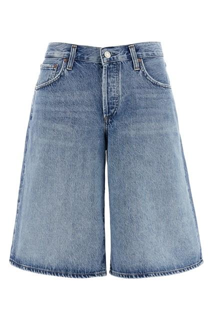 ショートパンツ AGOLDE 'Baggy V-Short' bermuda shorts Baggy V-Short in Pure – AGOLDE