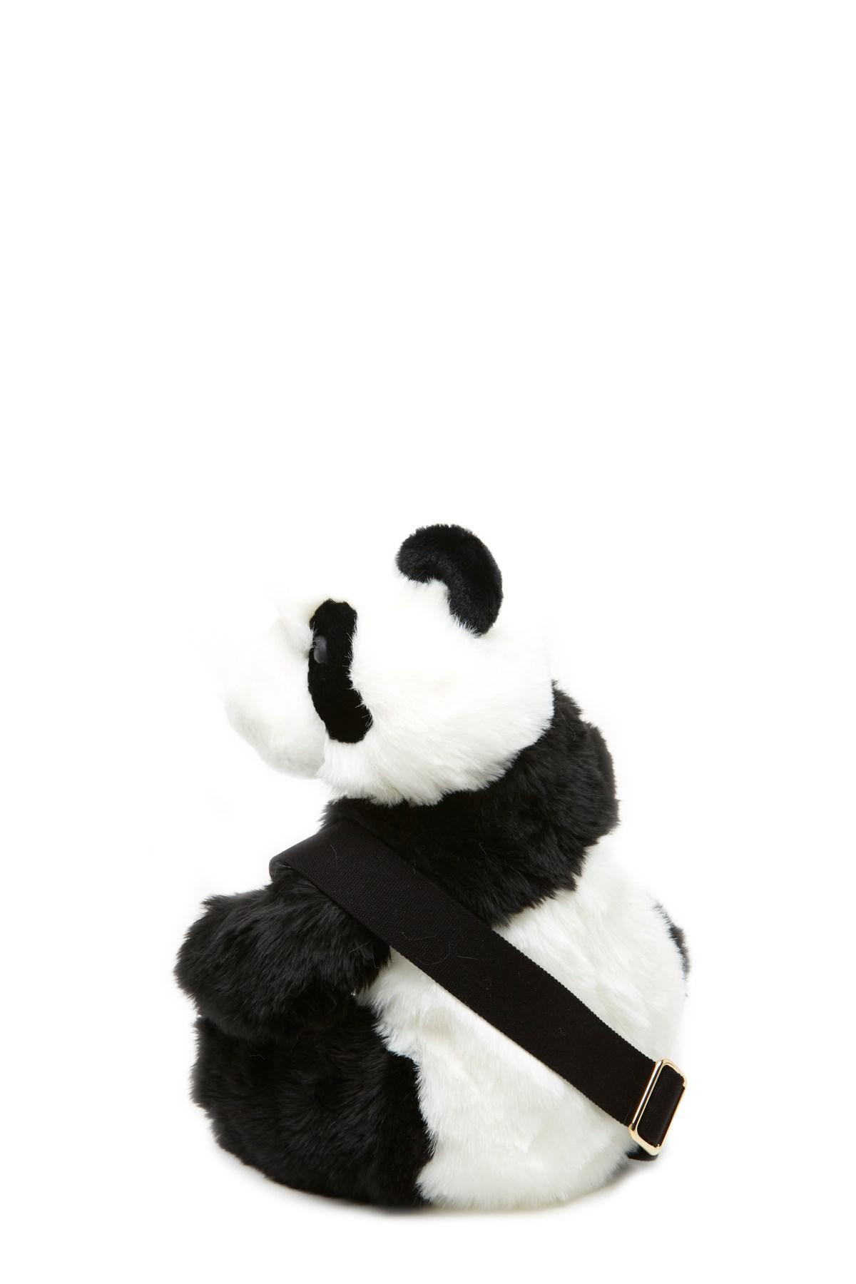 Dolce & Gabbana Panda Bear Sling Bag in Black | Lyst
