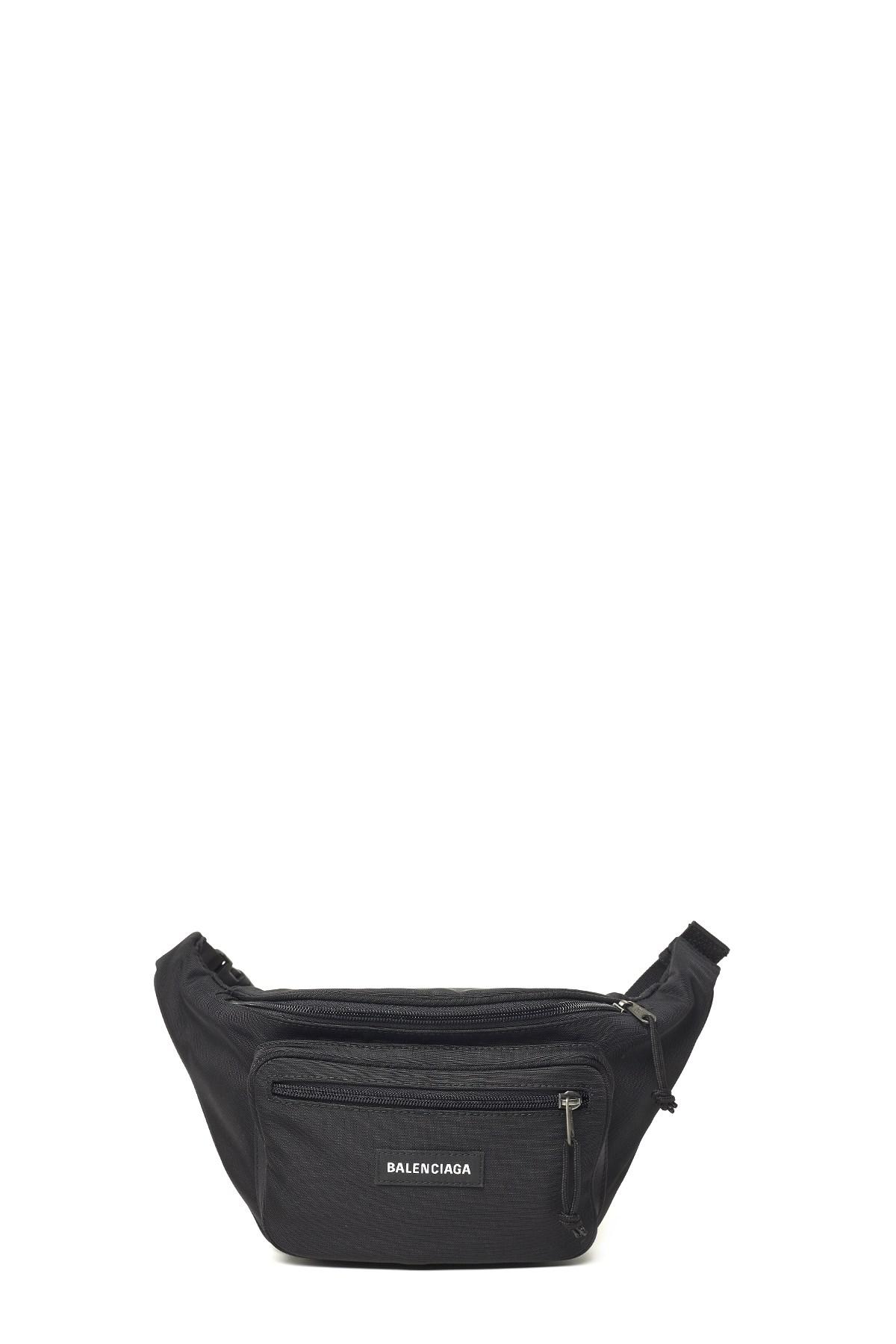 balenciaga black fanny pack