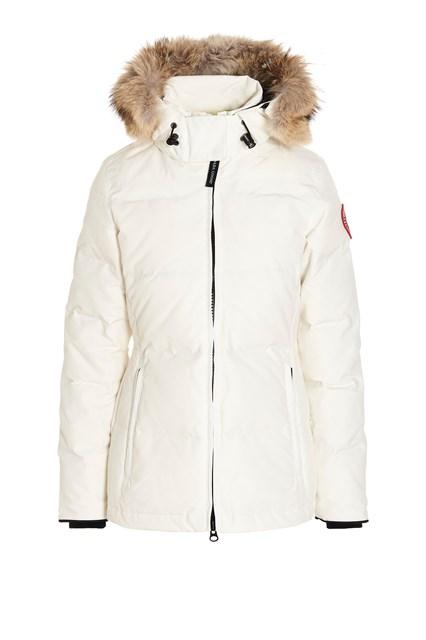 Canada Goose Chelsea Parka in White | Lyst