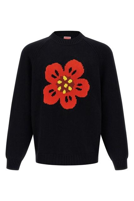 【送料&関税込】Kenzo boke Flower Black Wool Sweater KENZO Boke Flower Sweaters for Men - Up to 76% off | Lyst