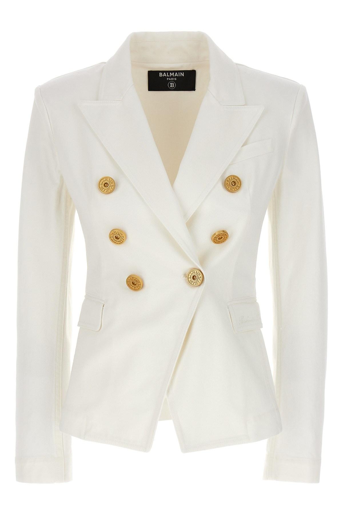 Balmain denim deals blazers