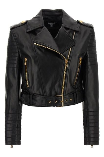 Balmain Leather jackets for Women | Online Sale up to 54