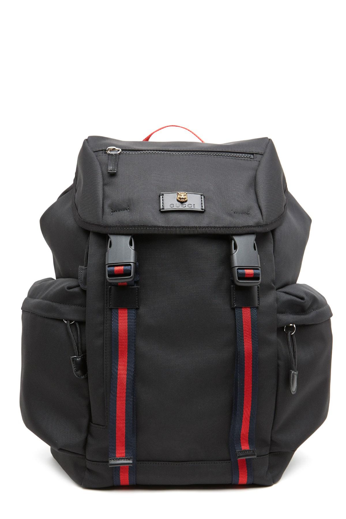 Gucci Canvas &#39;techpack&#39; Backpack for Men - Lyst