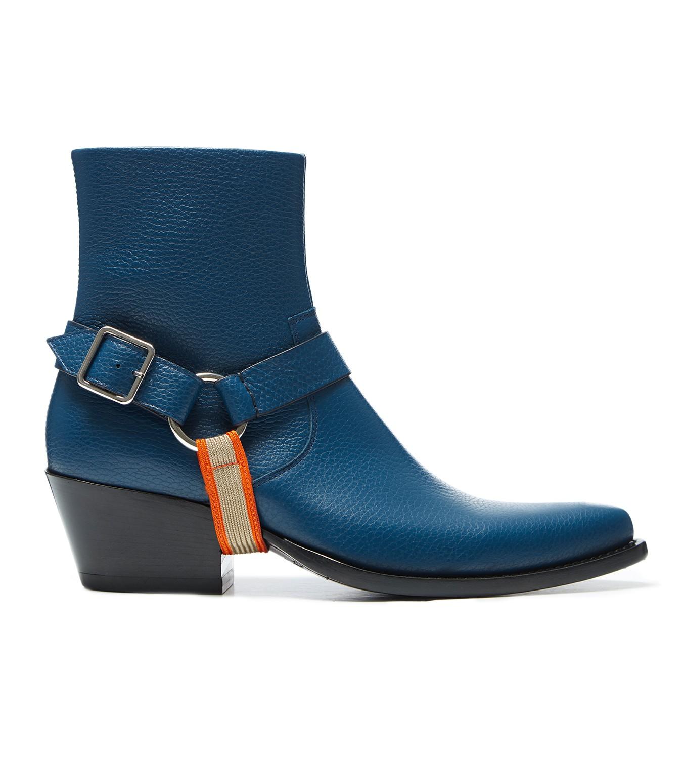 calvin klein blue boots