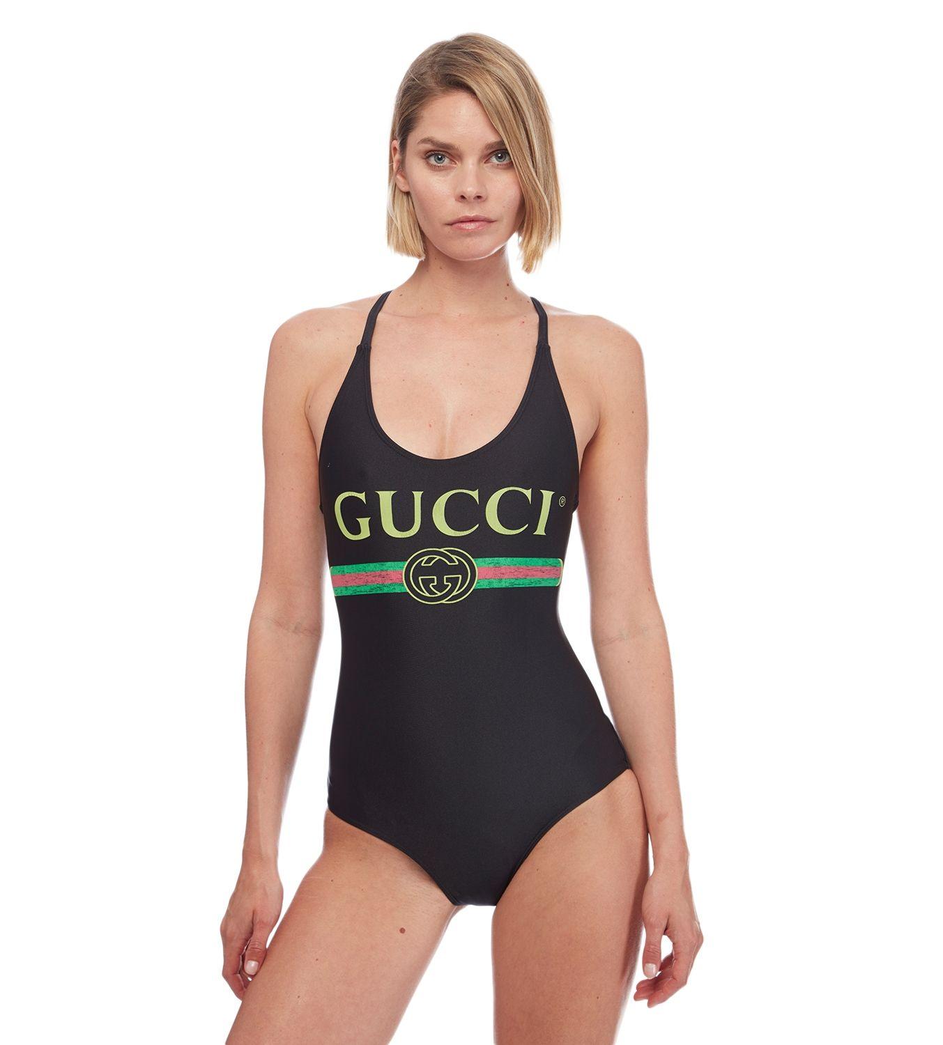 gucci one piece bathing suit