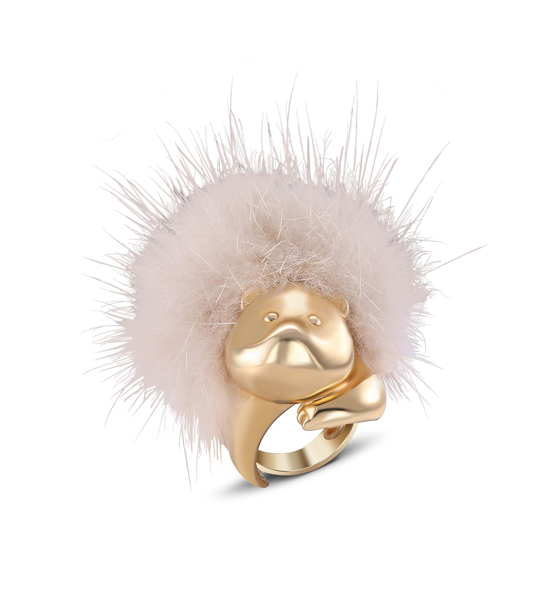 gucci mink polar bear coat