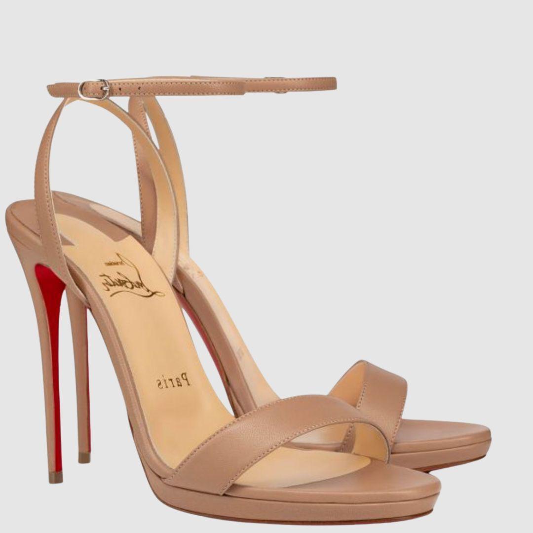 louboutin ribbon heels