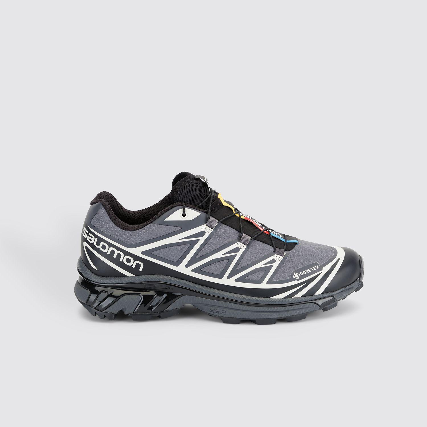 Salomon X-t6 Sneakers In Black Ebony Lunar Rock for Men | Lyst