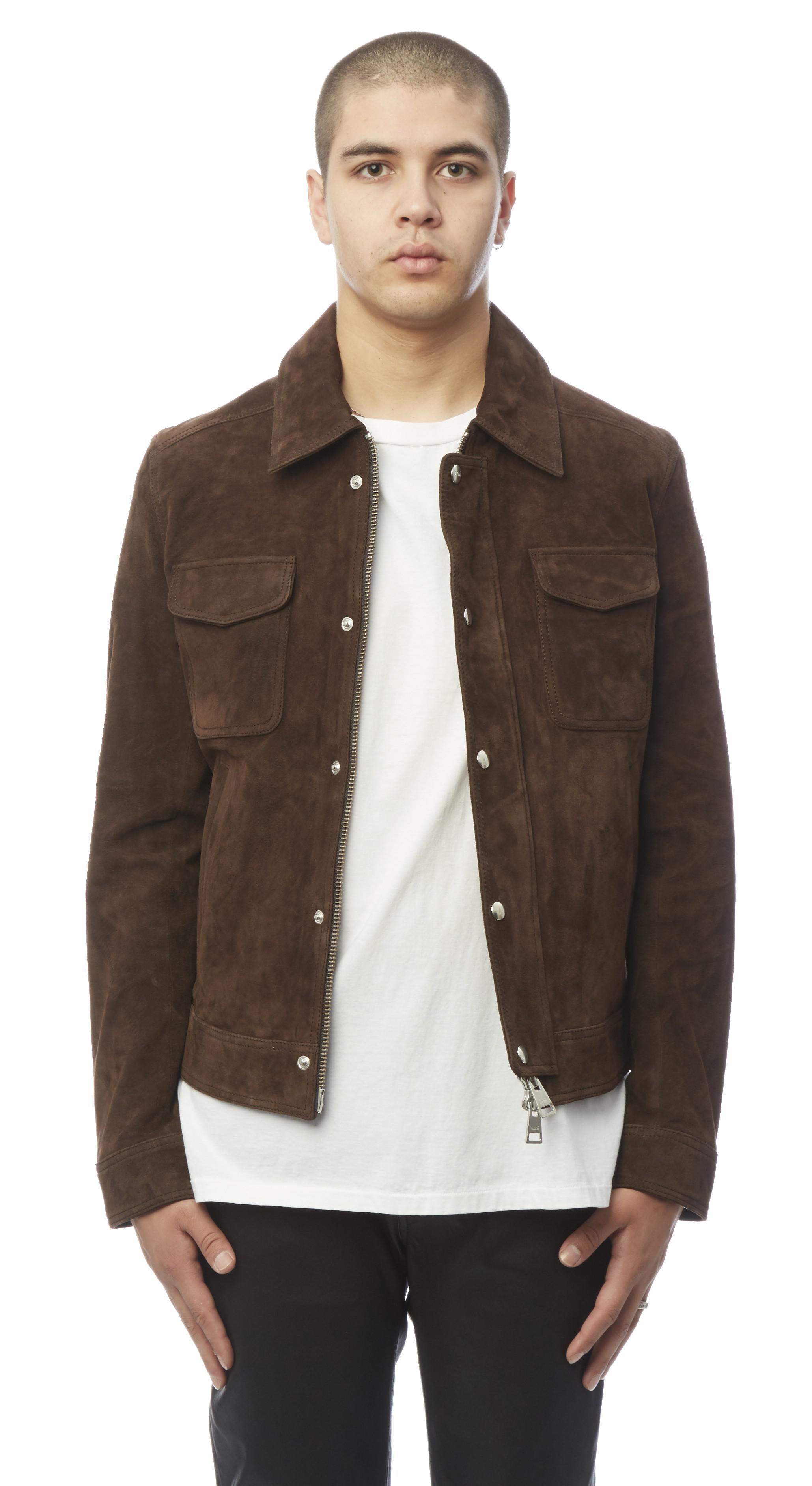 leather suede jacket