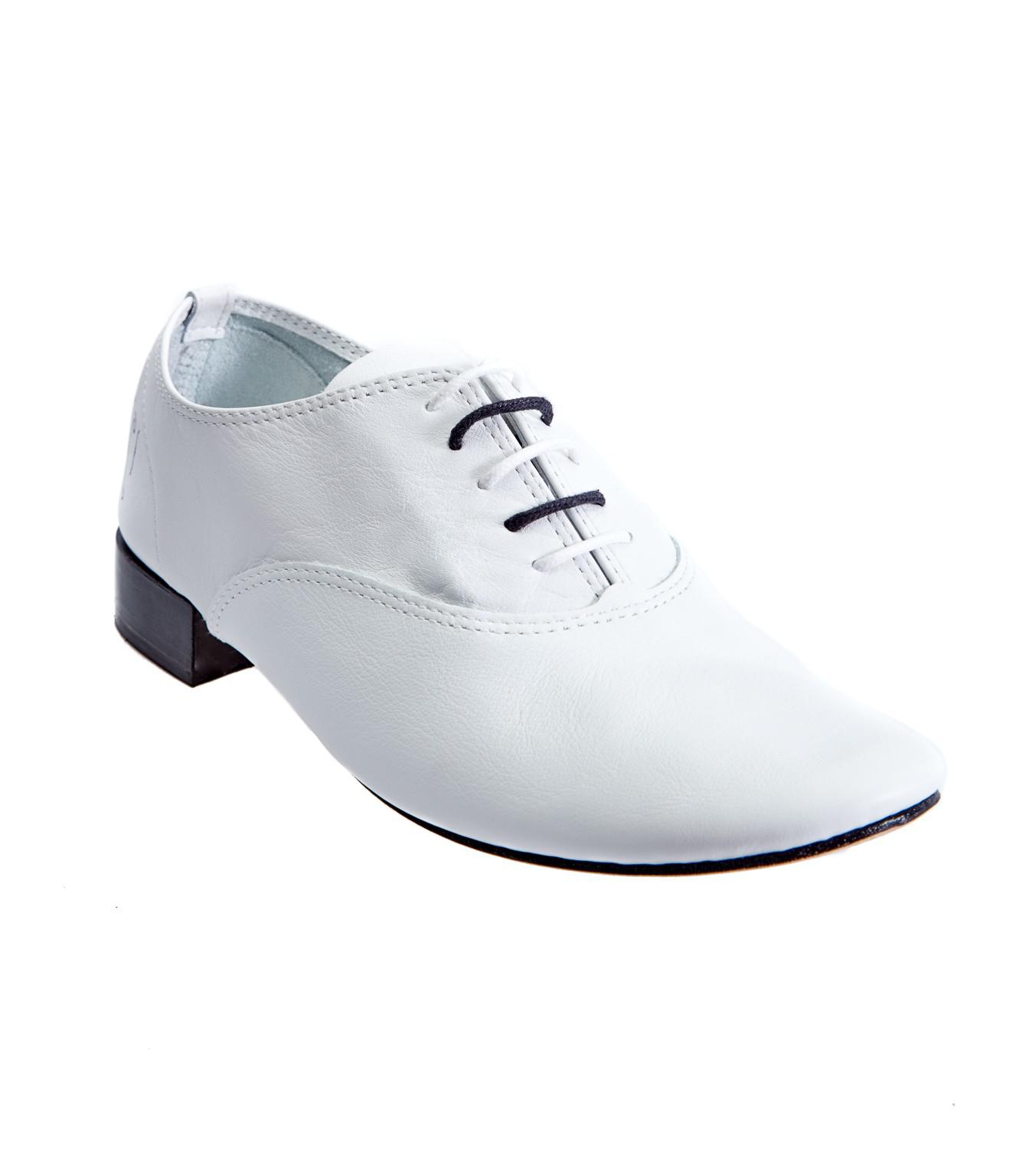 Repetto Leather Zizi 1978 Original White Oxford Shoes for Men - Lyst