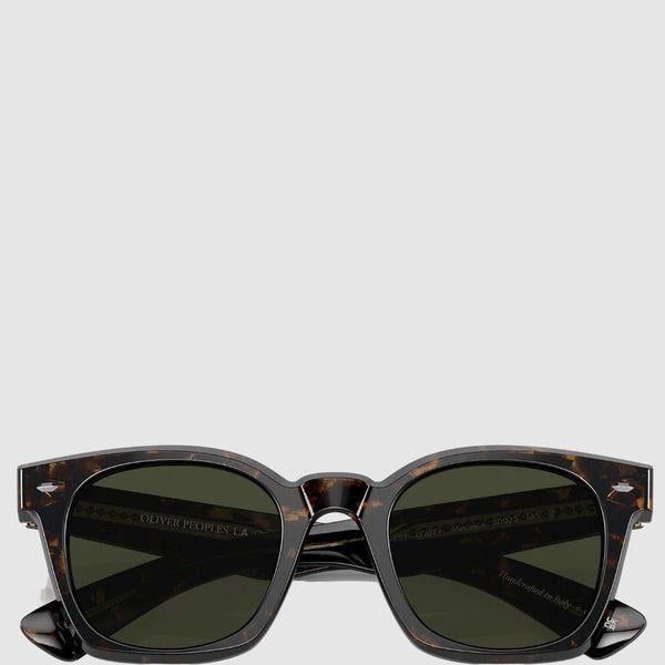 Oliver Peoples Merceaux Sunglasses In Walnut Tortoise in Black for Men |  Lyst