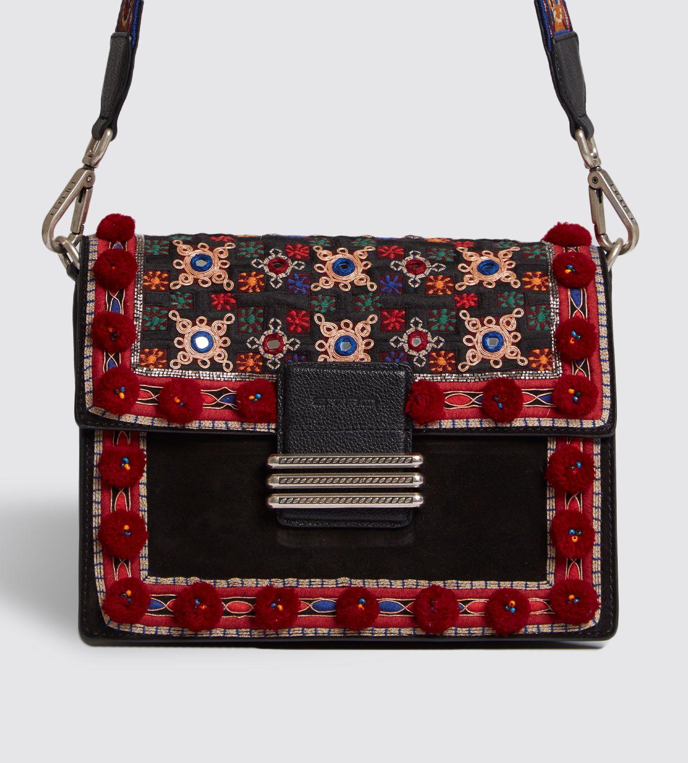 Etro Embellished Rainbow Crossbody Bag in Red Lyst