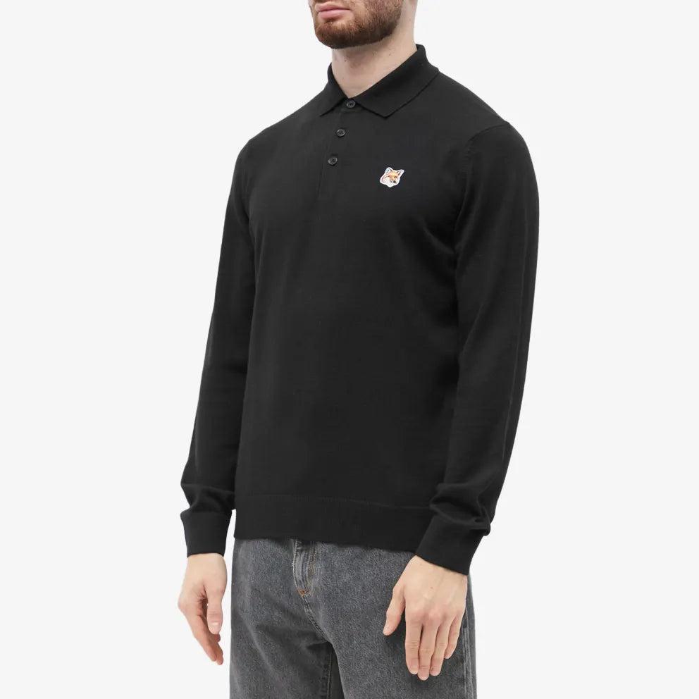 Maison kitsune long sleeve cheap polo