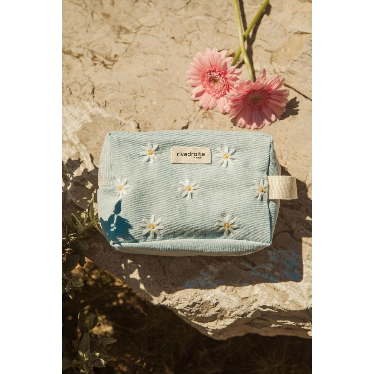 RIVE DROITE Tournelles Xl Upcycled Denim Daisy | Lyst