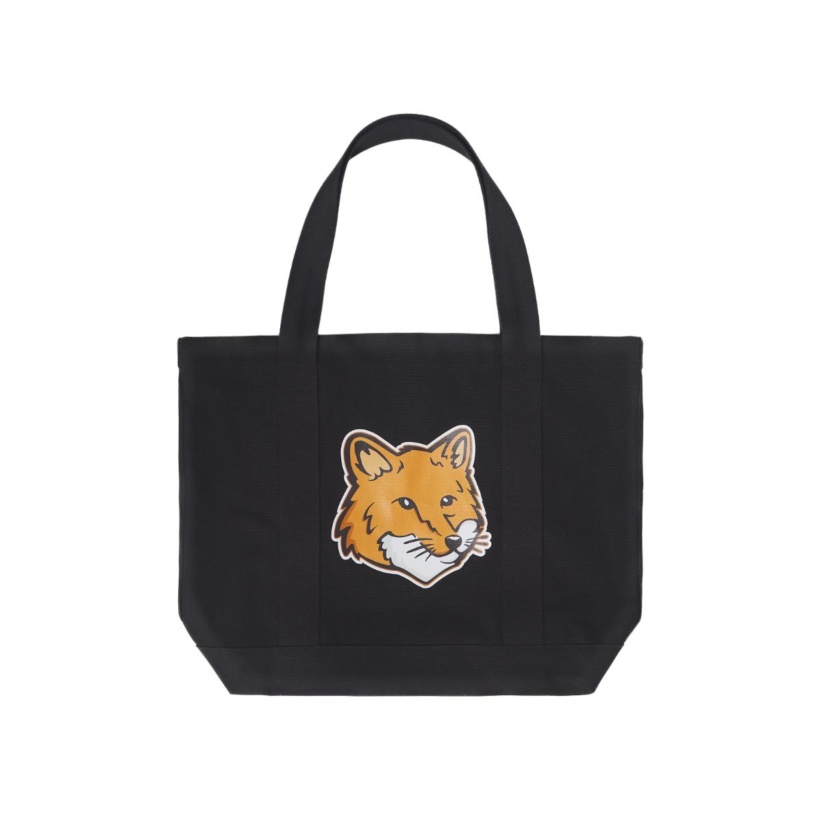 Maison Kitsuné Fox Head Tote Bag Black | Lyst