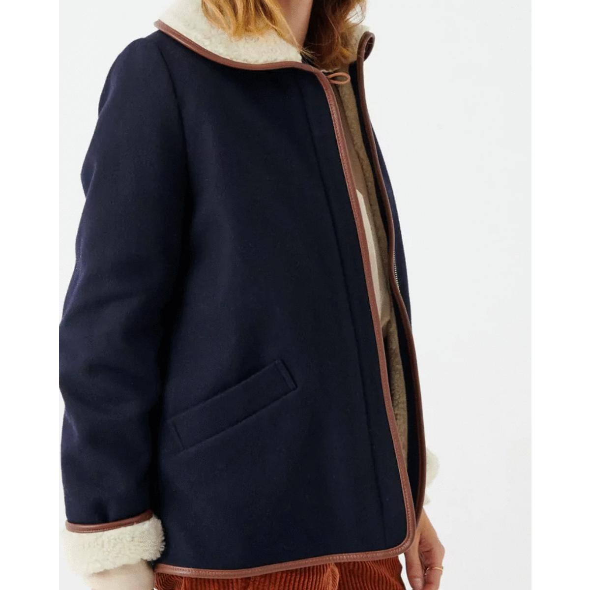 Sessun Paolo Jacket Navy/chestnut in Blue | Lyst