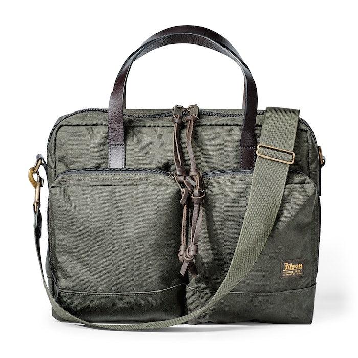 Filson Dryden Briefcase Otter Green in Black for Men Lyst