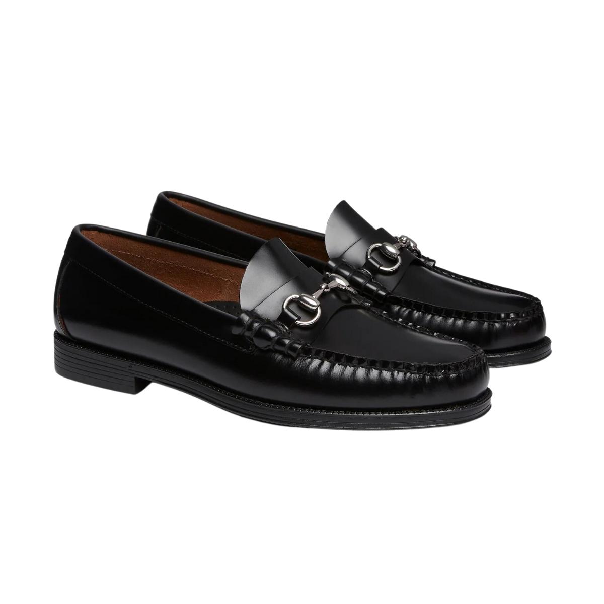 G.H. Bass & Co. Easy Weejun Lincoln Moc Leather Black for Men | Lyst