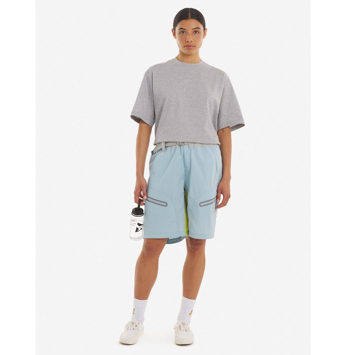 Maison Kitsuné Mk X And Wander Dry Cotton Dry T-shirt Ash Grey in