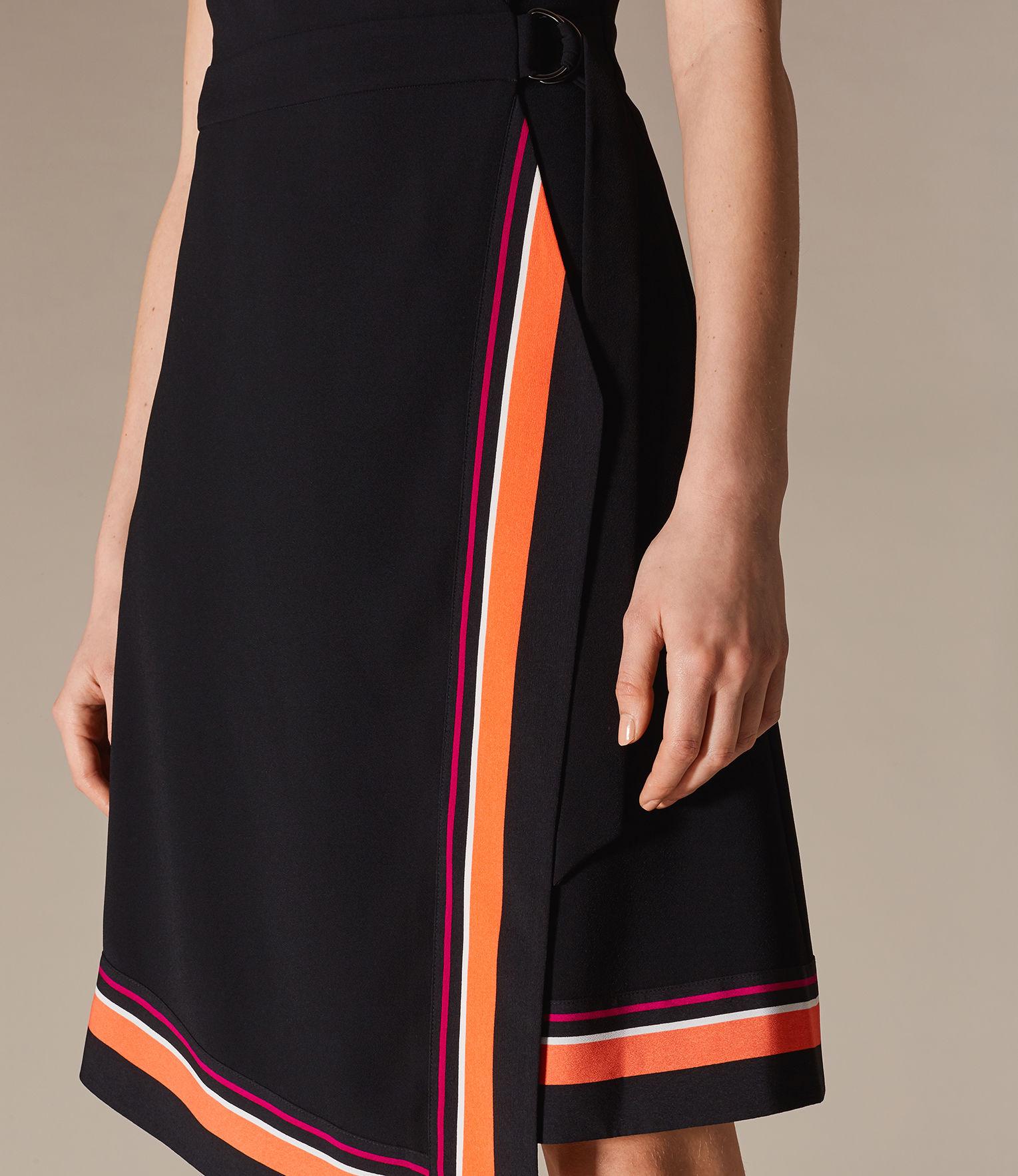 karen millen sleeveless wrap dress