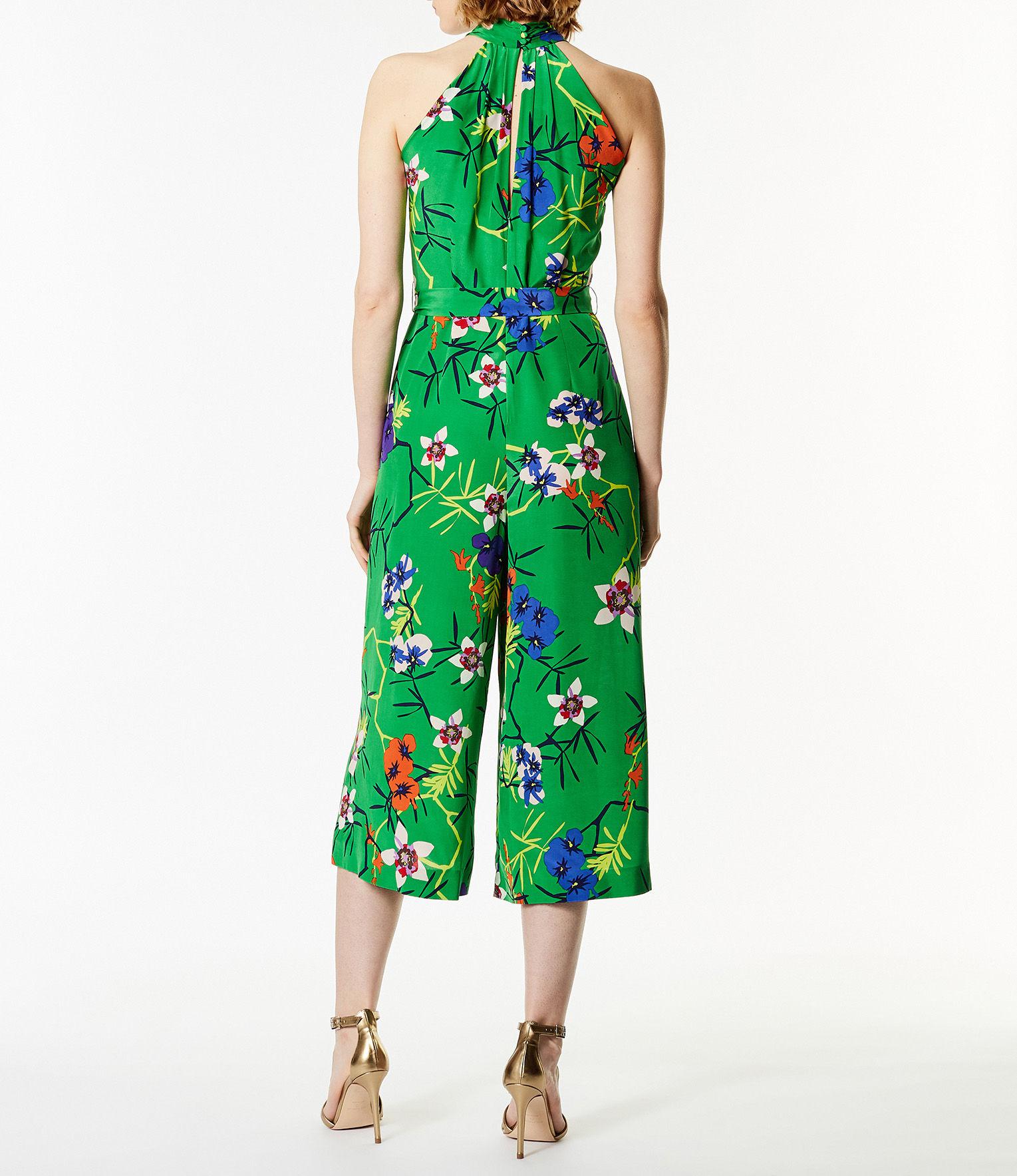 karen millen green jumpsuit