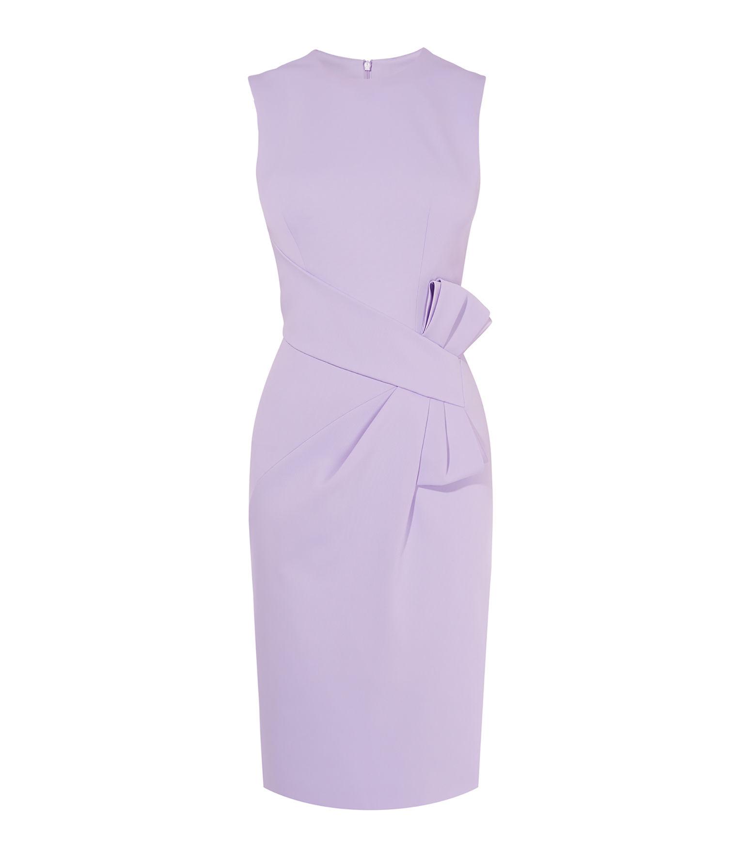 karen millen escaping bow dress